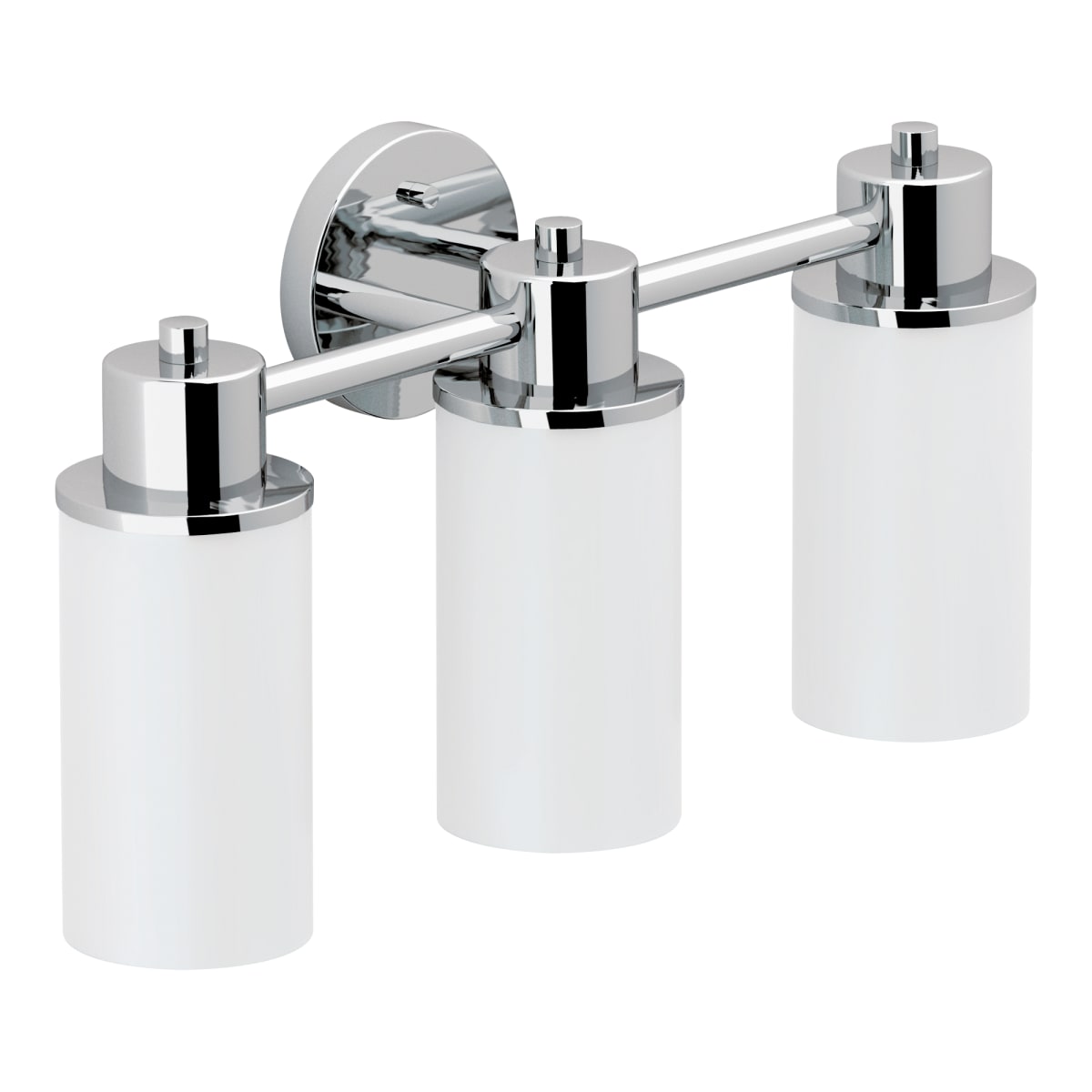 MOEN Moen DN0763CH Iso 3 Light 300W Bath Globe Light Polished Chrome