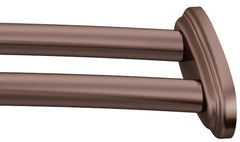 MOEN Moen DN2141OWB Old World Bronze Adjustable Double Curved Shower Rod