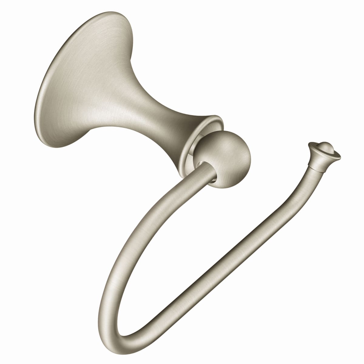 MOEN Moen DN7708BN Lounge Wall Mount Toilet Tissue Holder in Brushed Nickel