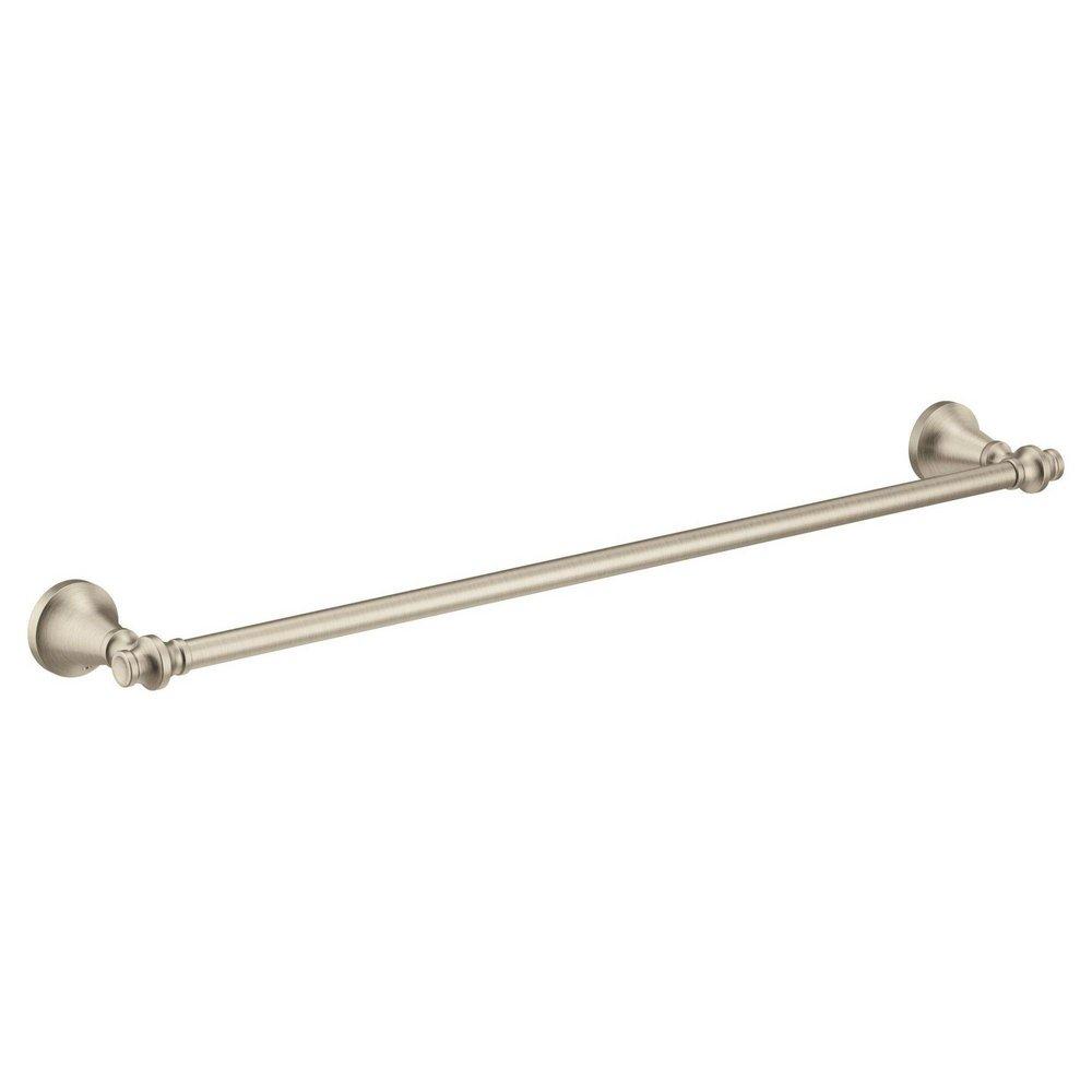 MOEN Moen YB0524BN Colinet Traditional 24-Inch Single Towel Bar in Brushed Nickel
