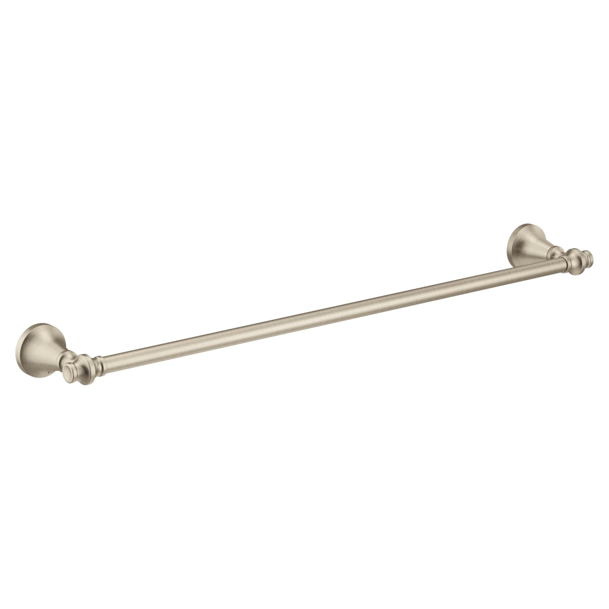 MOEN Moen YB0524BN Colinet Traditional 24-Inch Single Towel Bar in Brushed Nickel