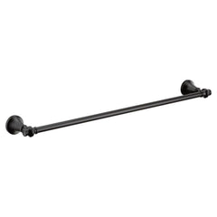MOEN Moen YB0524BL Colinet 24 in. Towel Bar in Matte Black