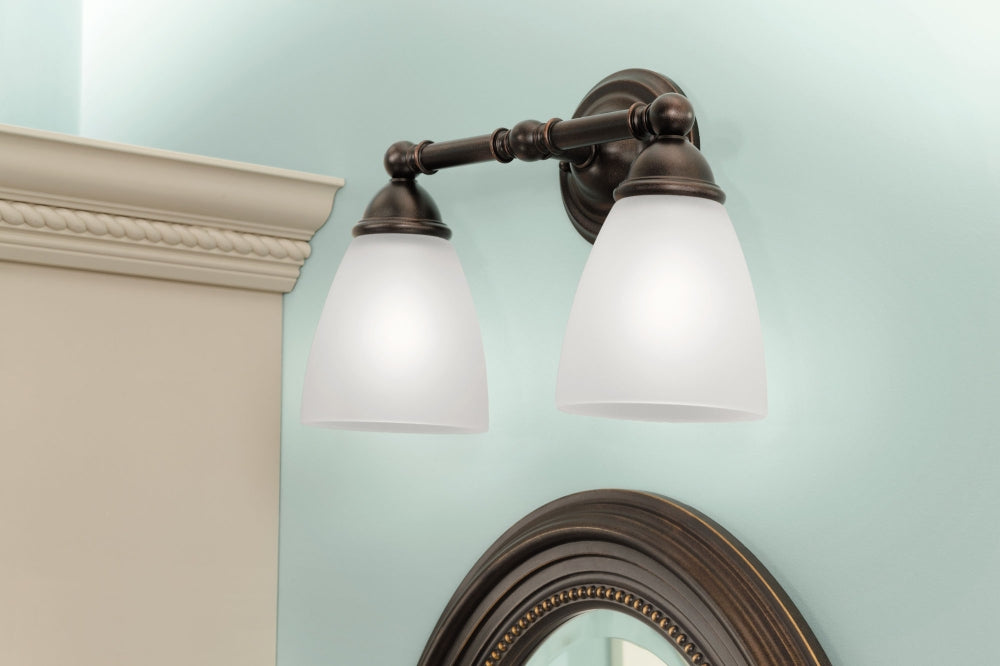 MOEN Moen YB2262ORB Bath Globe Light Fixture 100 Watt