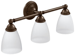 MOEN Moen YB2263ORB Brantford 100W 3-Light Medium Bracket Fixture in Oil Rubbed Bronze
