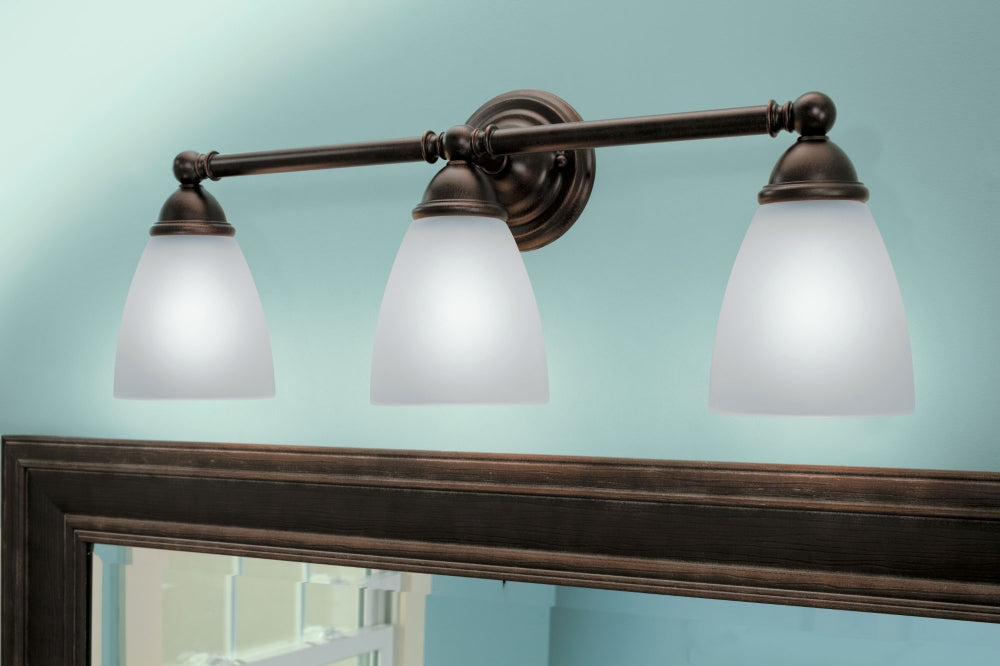 MOEN Moen YB2263ORB Brantford 100W 3-Light Medium Bracket Fixture in Oil Rubbed Bronze