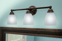 MOEN Moen YB2263ORB Brantford 100W 3-Light Medium Bracket Fixture in Oil Rubbed Bronze