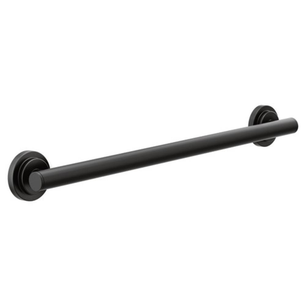 MOEN Moen YG0724BL Iso® 24 In. Grab Bar in Matte Black
