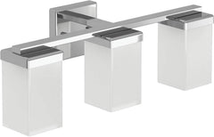 MOEN Moen YB8863CH 90 Degree 3-Light Up/Down Lighting Bathroom Vanity Light in Polished Chrome