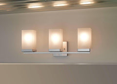MOEN Moen YB8863CH 90 Degree 3-Light Up/Down Lighting Bathroom Vanity Light in Polished Chrome