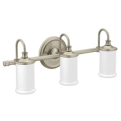 MOEN Moen YB6463BN Belfield 100W 3-Light Medium E-26 Bath Light