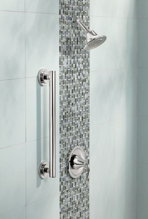 MOEN Moen YG0724CH Iso YG0724CH Grab Bar 24 inch
