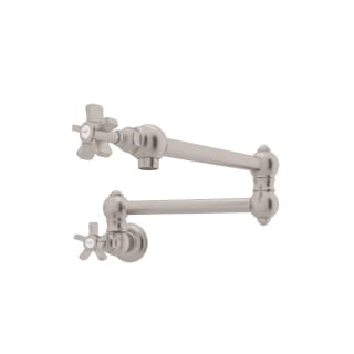ROHL Rohl A1451XSTN-2 Pot Filler in Satin Nickel