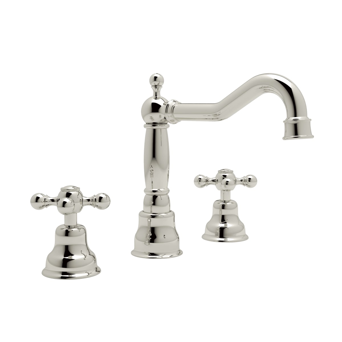 ROHL ROHL AC107X-PN-2 Arcana Two Handle Widespread Bathroom Sink Faucet in Polished Nickel