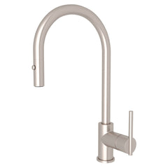 ROHL Rohl CY57L-STN-2 Pirellone Single Handle Pull Down Kitchen Faucet 1.8 GPM