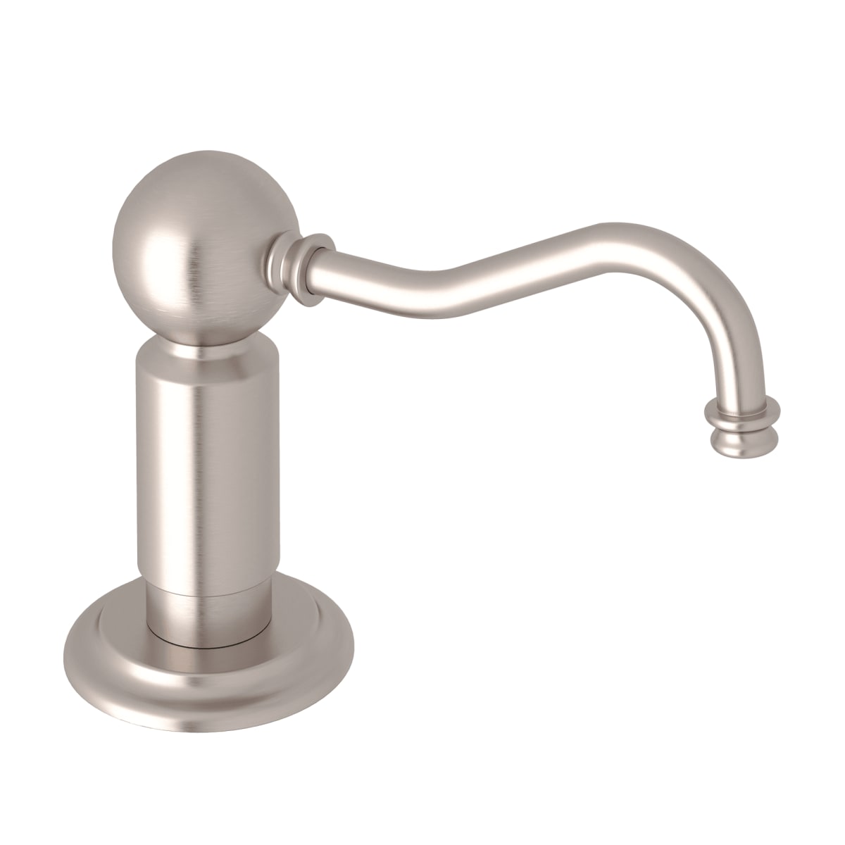 ROHL ROHL LS850PSTN Georgian Era 12 oz Kitchen Soap Dispenser Satin Nickel