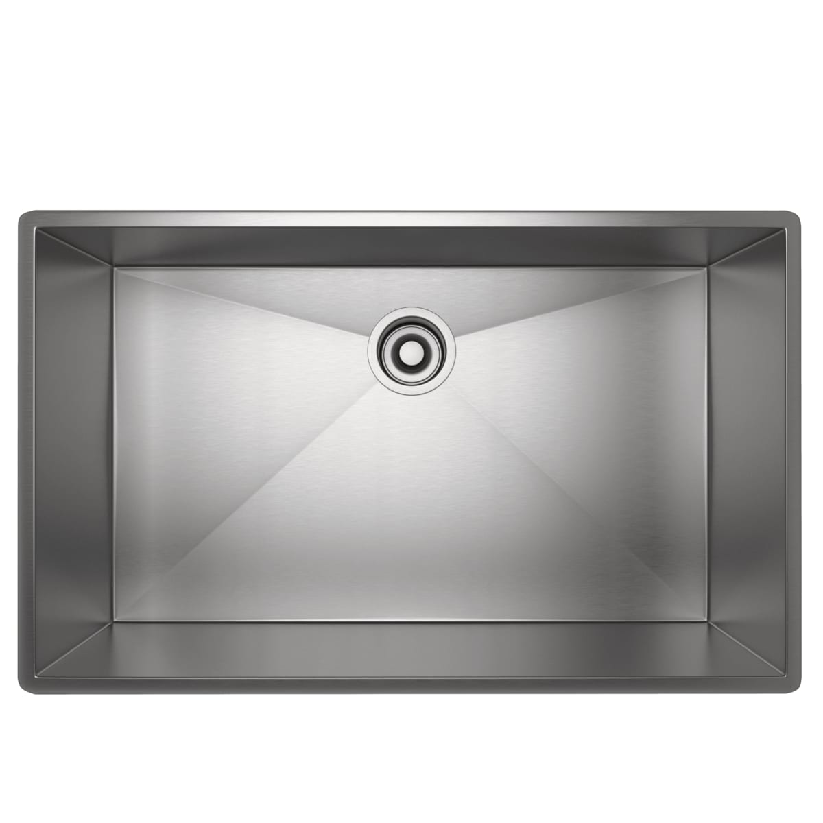 ROHL ROHL RSS3018SB Caswell 31-1/2 X 19-1/2 IN. No Hole Stainless Steel Single Bowl Dual Mount Kitchen Sink