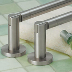 Gatco 4690 Channel 24 in. Towel Bar in Satin Nickel
