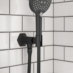 HANSGROHE Hansgrohe 04831670 Locarno 1/2 in. NPT Metal Hand Shower Holder in Matte Black