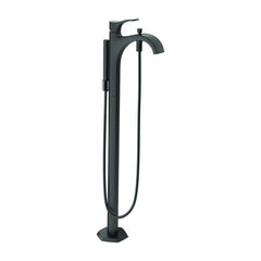 HANSGROHE Hansgrohe 04818670 Locarno Single Handle Lever Floor Mount Filler in Matte Black (Trim Only)