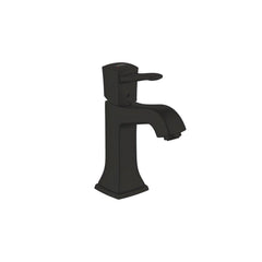 HANSGROHE Hansgrohe 31300671 Metropol Classic Single Handle Monoblock Bathroom Sink Faucet in Matte Black