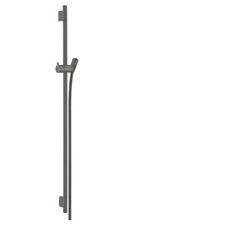 HANSGROHE Hansgrohe 28631340 Unica 36 in. Shower Rail in Brushed Black Chrome