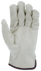 MCR SAFETY MCR Safety 3401L Leather Drivers Work Gloves, Unlined Grain Pigskin