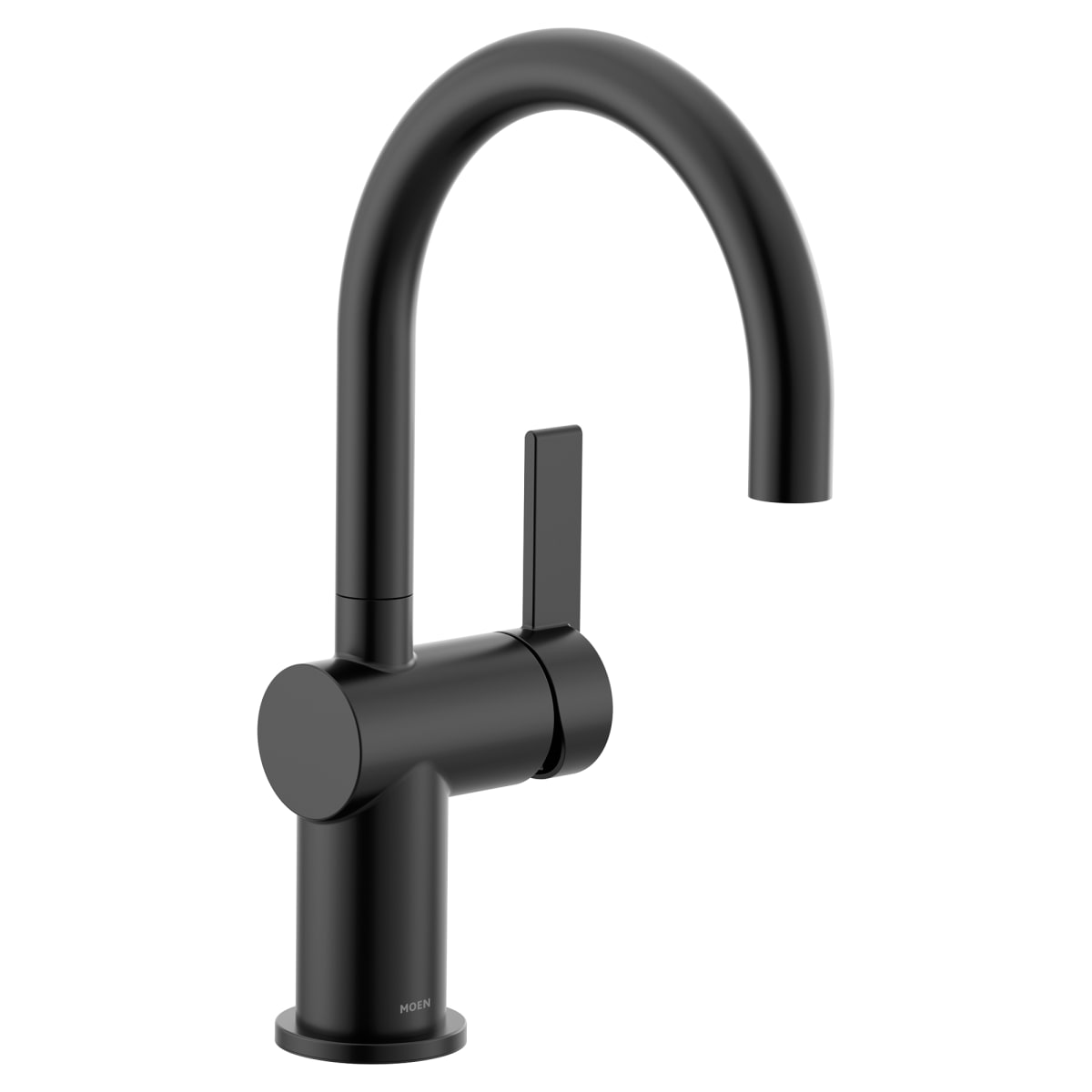MOEN Moen 5622BL Cia Single Handle Bar Faucet in Matte Black
