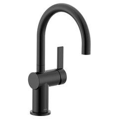 MOEN Moen 5622BL Cia Single Handle Bar Faucet in Matte Black
