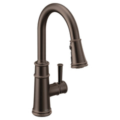 MOEN Moen 7260ORB Belfield Single-Handle Pull-Down Kitchen Faucet with Reflex and Power Boost