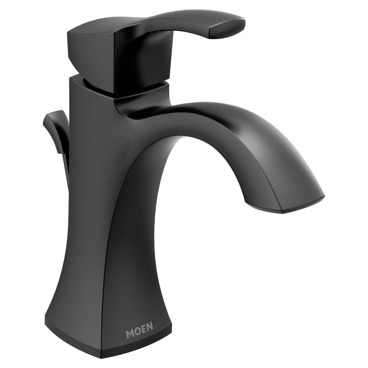 MOEN Moen 6903BL Voss Matte Black One-Handle Bathroom Faucet