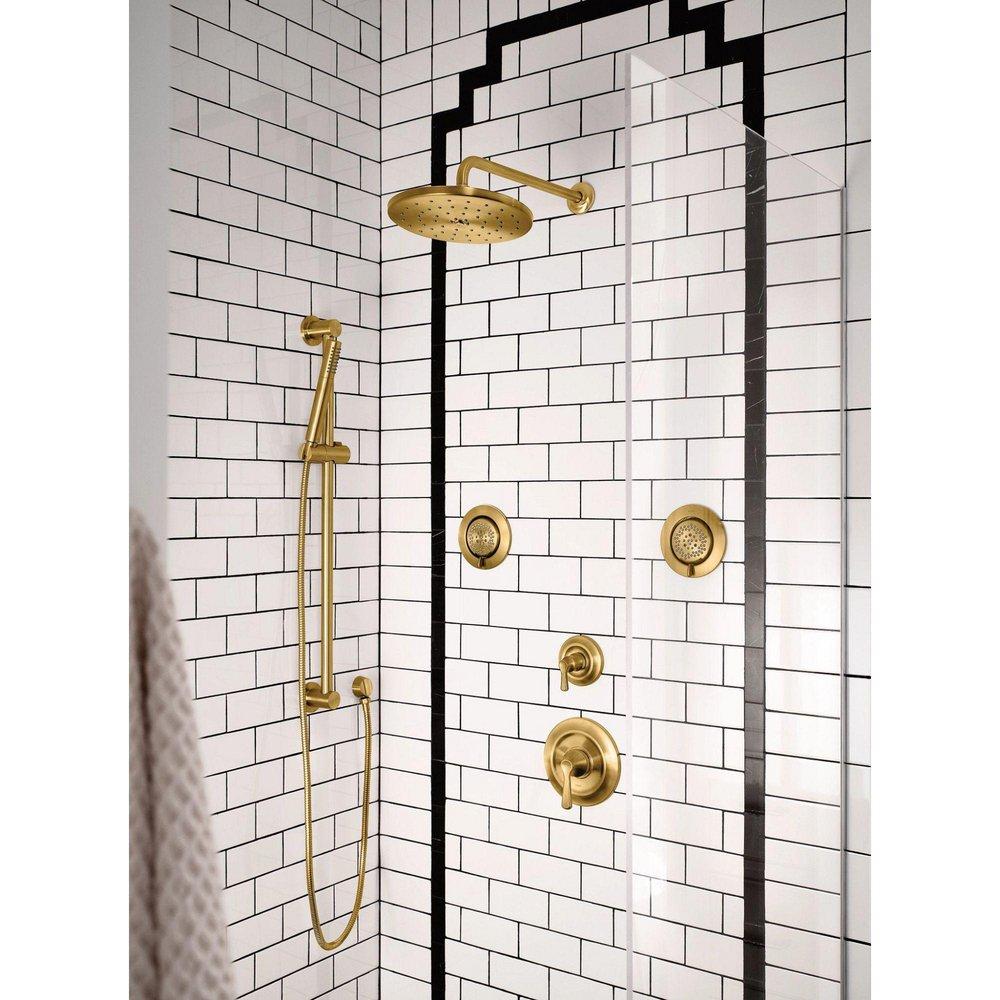 MOEN Moen S112BG Single Function Showerhead in Brushed Gold