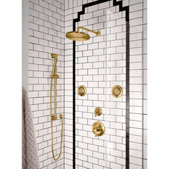 MOEN Moen S112BG Single Function Showerhead in Brushed Gold