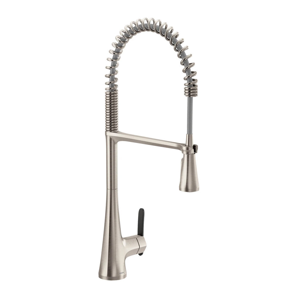 MOEN Moen S5235SRS Sinema Single Handle Pull Down Kitchen Faucet in Spot Resist Stainless