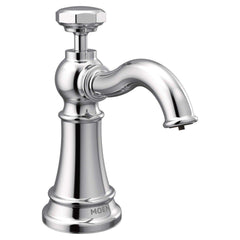 MOEN Moen S3955C 18 oz. Deck Mount Metal Soap Dispenser in Chrome