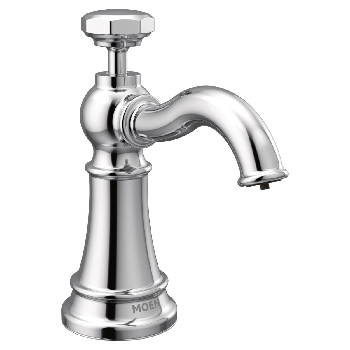 MOEN Moen S3955C 18 oz. Deck Mount Metal Soap Dispenser in Chrome