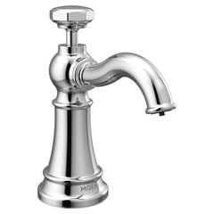MOEN Moen S3955C 18 oz. Deck Mount Metal Soap Dispenser in Chrome