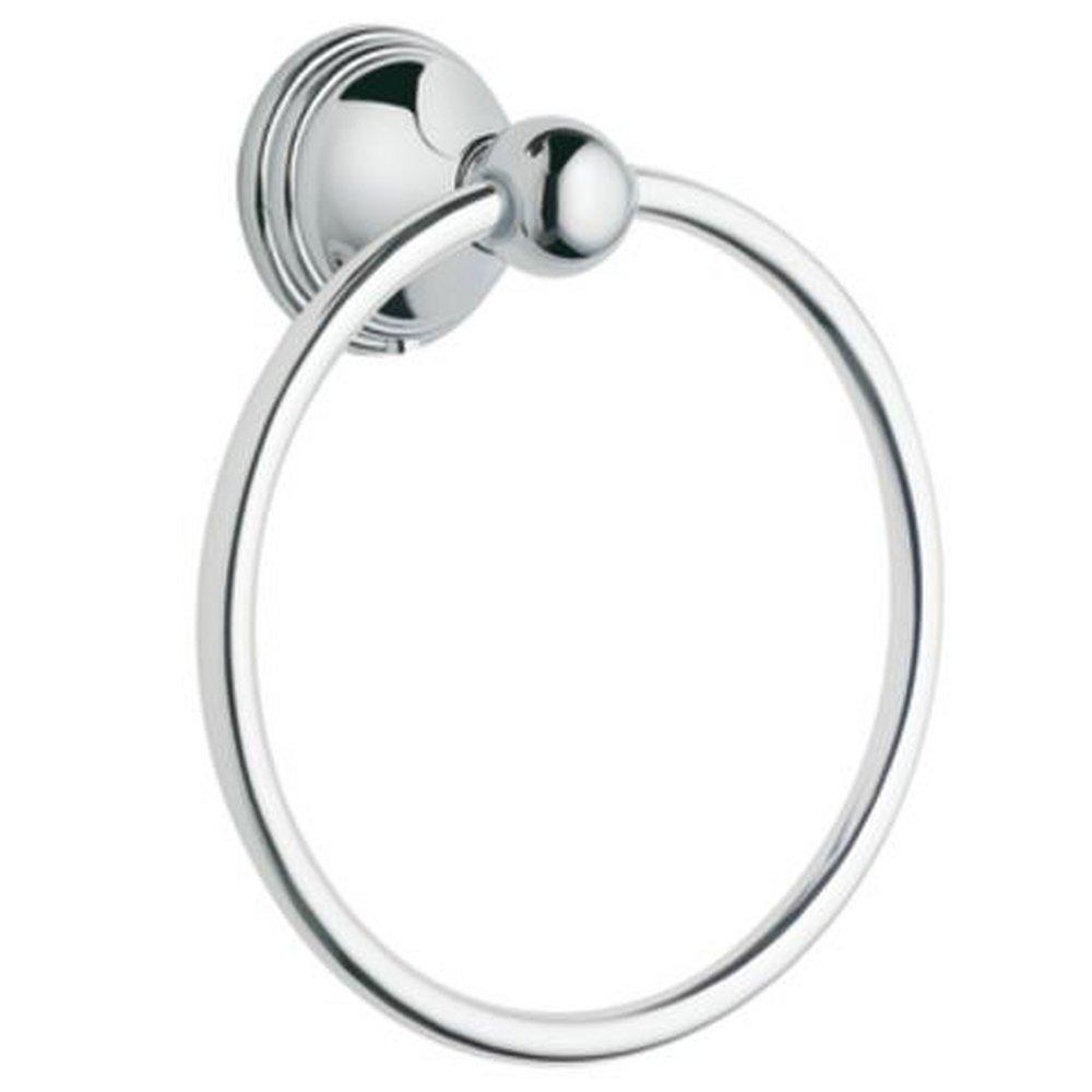 MOEN Moen DN8486CH Preston Round Closed Towel Ring in Chrome