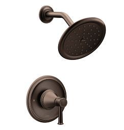 MOEN Moen T2312ORB Belfield One Handle Single Function Shower Faucet in Oil Rubbed Bronze (Trim Only)