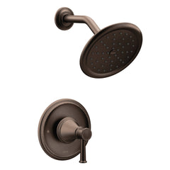 MOEN Moen T2312ORB Belfield One Handle Single Function Shower Faucet in Oil Rubbed Bronze (Trim Only)