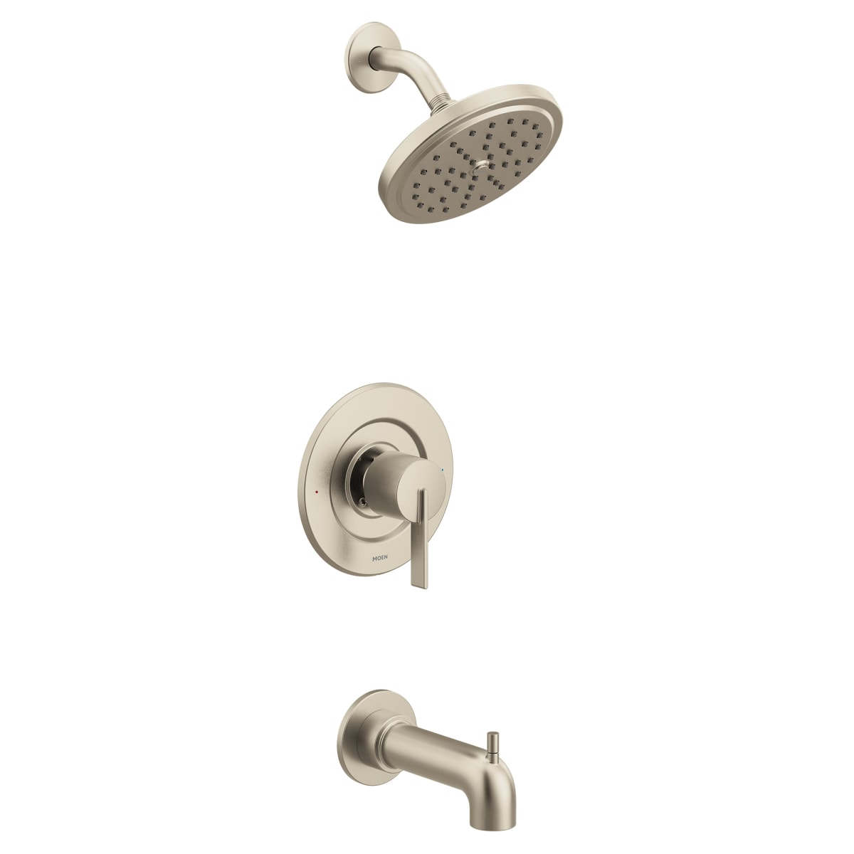 MOEN Moen T2263EPBN Cia One Handle Single Function Bathtub & Shower Faucet in Brushed Nickel