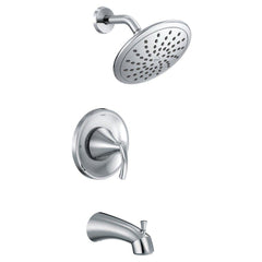 MOEN Moen T2843EP Glyde One Handle Single Function Bathtub & Shower Faucet in Chrome (Trim Only)