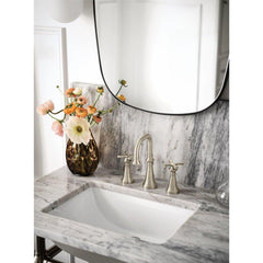 MOEN Moen TS44105BN Colinet Two Handle Wall Mount Widespread Bathroom Sink Faucet in Brushed Nickel