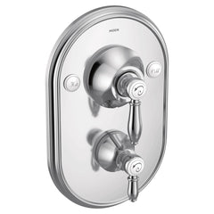 MOEN Moen TS32100 Weymouth Two Handle Pressure Balancing Valve Trim in Polished Chrome