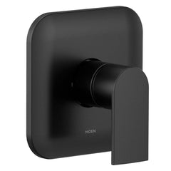 MOEN Moen UT2471BL Genta LX M-CORE 2-Series 1-Handle Shower Trim Kit in Matte Black