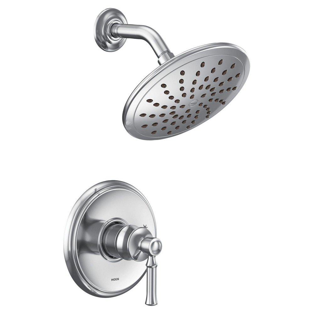 MOEN Moen UT2282EP Dartmoor 1 Handle Single Function Shower Faucet in Chrome