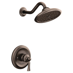 MOEN Moen UT35502EPORB One Handle Single Function Shower Faucet in Oil Rubbed Bronze (Trim Only)