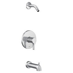 MOEN Moen UT2663NH Vichy M-CORE 2-Series 1-Handle Tub and Shower Trim Kit in Chrome