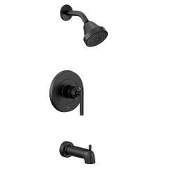 MOEN Moen UT2903EPBL Gibson M-CORE 2-Series Eco Performance 1-Handle Tub and Shower Trim Kit in Matte Black (Valve Sold Separately)