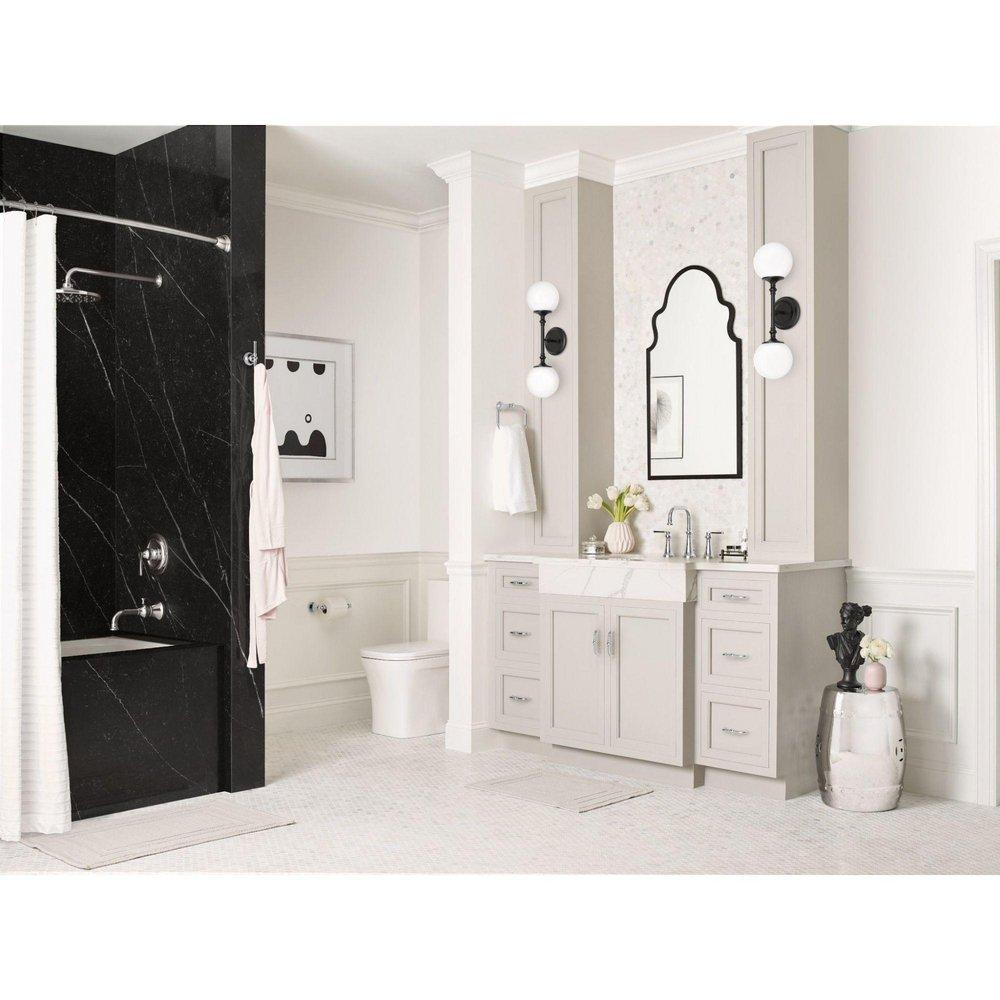 MOEN Moen UTS344303 One Handle Single Function Bathtub & Shower Faucet in Chrome (Trim Only)