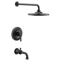 MOEN Moen UTS344303BL One Handle Single Function Bathtub & Shower Faucet in Matte Black (Trim Only)
